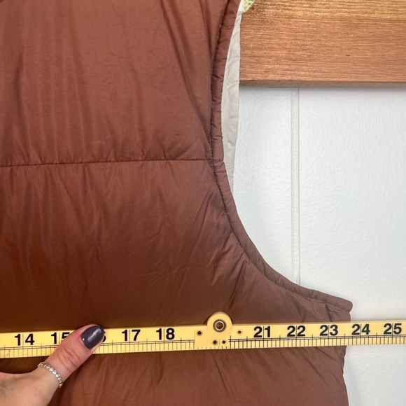 Prana Reversible Down/Feather Puffer Hooded Women Size XL - Picture 11 of 12